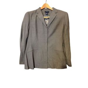 Ann Taylor Women's Blazer Brown Size 12 Classic